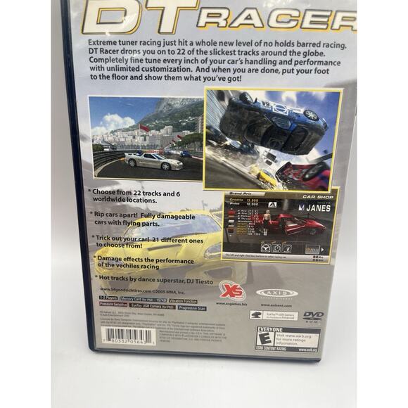 DT Racer Sony PlayStation 2 PS2 Video Game CIB - Picture 4 of 9